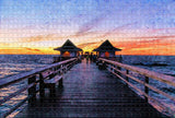 Naples Pier USA Jigsaw Puzzle Wooden 1000 Piece