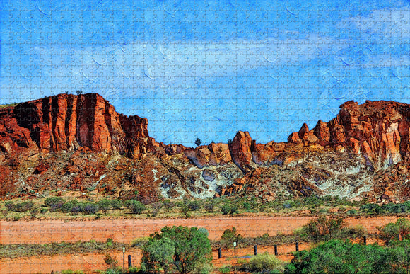 Australia Alice Springs Desert Park Jigsaw Puzzle Wooden 1000 Piece