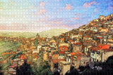 Italy Luca Cityscape Borgo Jigsaw Puzzle Wooden 1000 Piece