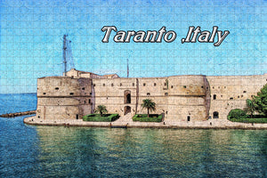 Italy Taranto Jigsaw Puzzle Wooden 1000 Piece