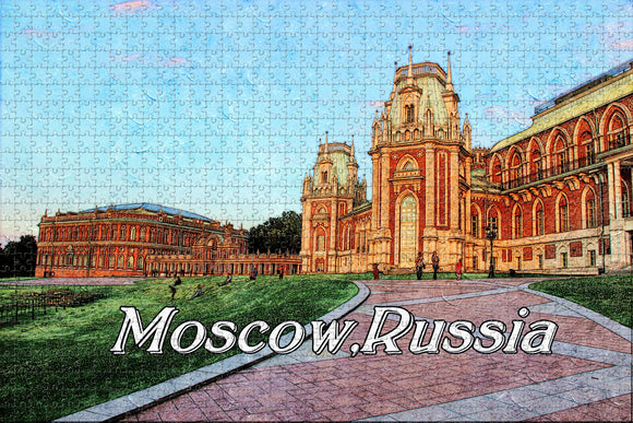 Russia Moscow Museum Tsaritsyno Jigsaw Puzzle Wooden 1000 Piece