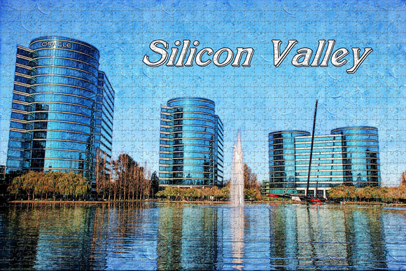 USA America Silicon Valley San Francisco Jigsaw Puzzle Wooden 1000 Piece