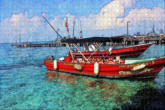 Mexico Isla Mujeres Jigsaw Puzzle Wooden 1000 Piece