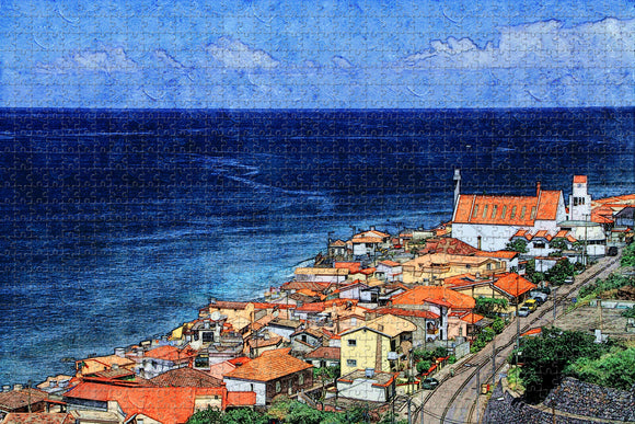 Portugal Madeira Jigsaw Puzzle Wooden 1000 Piece