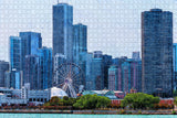 Chicago Navy Pier Illinois USA Jigsaw Puzzle Wooden 1000 Piece