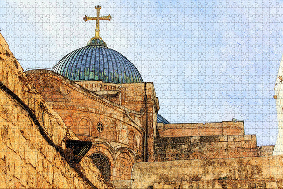 Israel Israel Church of the Holy Sepulchre Jerusalem Jigsaw Puzzle Wooden 1000 Piece