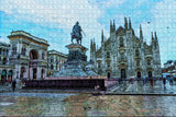 Italy ilan Cathedral Milan Jigsaw Puzzle Wooden 1000 Piece