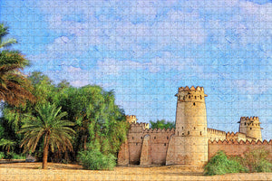 UAE Jahili Fort Al Ain Abu Dhabi Jigsaw Puzzle Wooden 1000 Piece