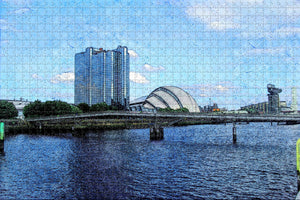 UK England Secc Glasgow Jigsaw Puzzle Wooden 1000 Piece