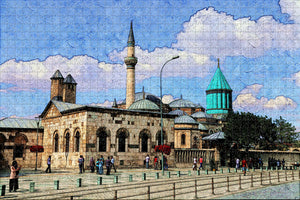 Turkey Museum of Mevlana Konya Jigsaw Puzzle Wooden 1000 Piece