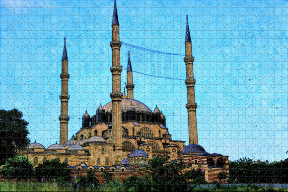 Turkey Edirne Jigsaw Puzzle Wooden 1000 Piece