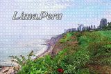 Miraflores Lima Peru Jigsaw Puzzle Wooden 1000 Piece