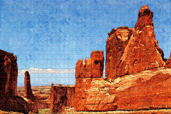 America USA Arches National Park Jigsaw Puzzle Wooden 1000 Piece