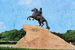 Russia Bronze Horseman St. Petersburg Jigsaw Puzzle Wooden 1000 Piece