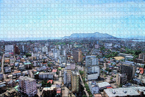 Japan Mount Hakodate Jigsaw Puzzle Wooden 1000 Piece