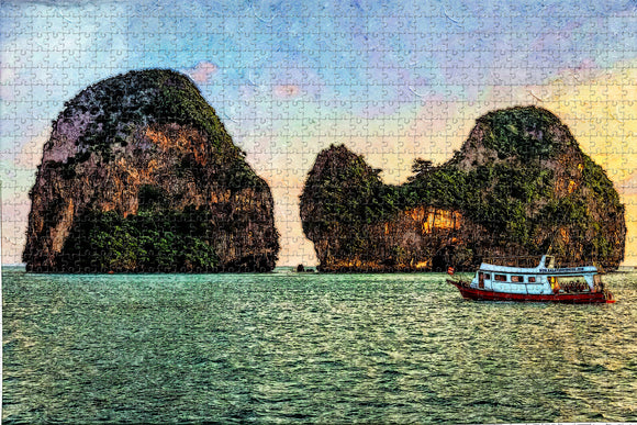 Thailand Krabi Jigsaw Puzzle Wooden 1000 Piece