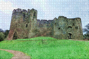 UK England Chepstow Castle Jigsaw Puzzle Wooden 1000 Piece