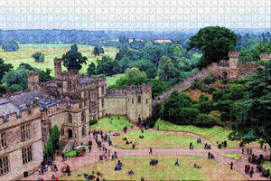 UK England Stratford-upon-Avon Warwick Castle Jigsaw Puzzle Wooden 1000 Piece