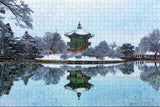 Korea Gyeongbok Palast Seoul Puzzle aus Holz 1000 Teile