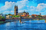 Germany Magdeburg Jigsaw Puzzle Wooden 1000 Piece