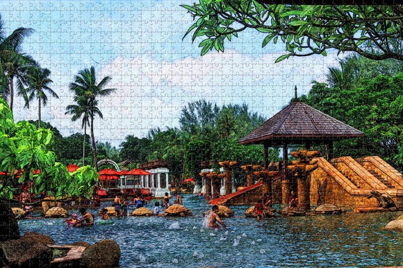 Thailand Phuket Jigsaw Puzzle Wooden 1000 Piece