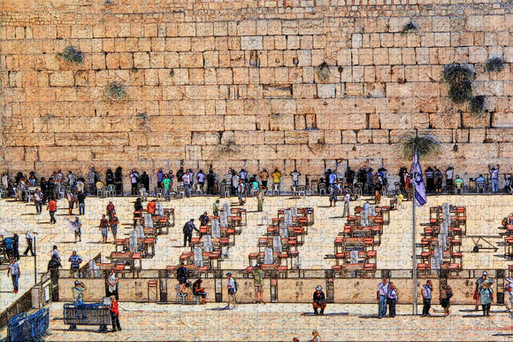 Israel The Western Wall Jerusalem Jigsaw Puzzle Wooden 1000 Piece