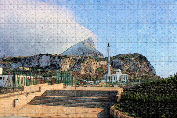 The Rock of Gibraltar Jigsaw Puzzle Wooden 1000 Piece