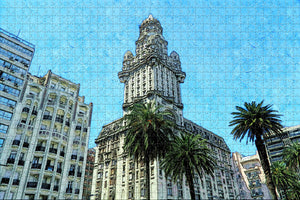 Uruguay Square Montevideo Uruguay Jigsaw Puzzle Wooden 1000 Piece