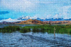 Bolivia Lake Titicaca Jigsaw Puzzle Wooden 1000 Piece