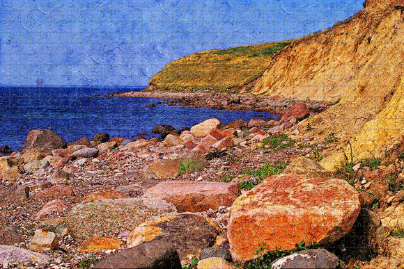 Denmark Fyns Hoved Jigsaw Puzzle Wooden 1000 Piece