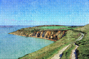 UK England The Needles Battery Wight Jigsaw Puzzle Wooden 1000 Piece