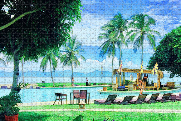 Beach Punta Chame Panama Jigsaw Puzzle Wooden 1000 Piece