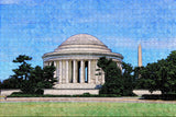 Thomas Jefferson Memorial Washington USA Jigsaw Puzzle Wooden 1000 Piece