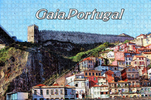 Portugal Gaia Jigsaw Puzzle Wooden 1000 Piece