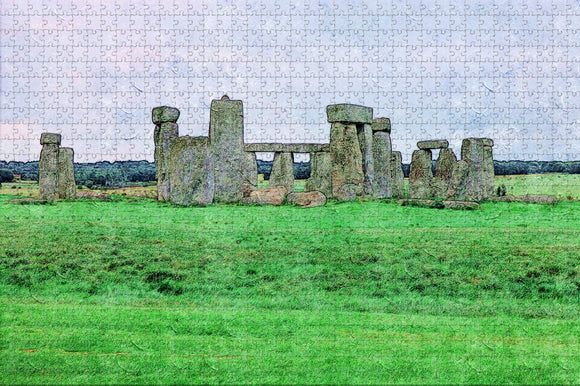 UK England Stonehenge Salisbury Jigsaw Puzzle Wooden 1000 Piece