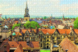 UK England Oxford Jigsaw Puzzle Wooden 1000 Piece