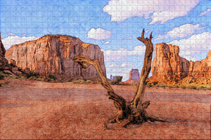 Valley Arizona Desert Utah USA Jigsaw Puzzle Wooden 1000 Piece