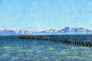 Puerto Natales Patagonia Chile Jigsaw Puzzle Wooden 1000 Piece