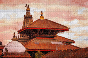 Patan Durbar Square Nepal Jigsaw Puzzle Wooden 1000 Piece