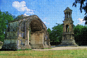 France Glanum Ruins Saint-Remy-de-Provence Jigsaw Puzzle Wooden 1000 Piece