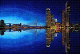 Holland Rotterdam Puzzle aus Holz, 1000 Teile