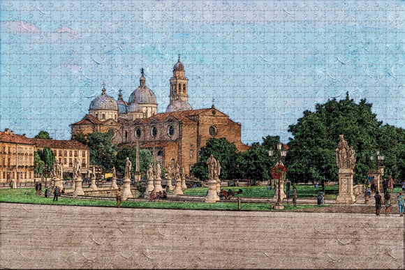 Padova Church Italy Jigsaw Puzzle Wooden 1000 Piece