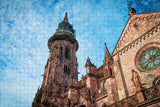 Germany Freiburg Cathedral Jigsaw Puzzle Wooden 1000 Piece