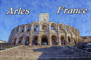 France Amphitheatre Arles Jigsaw Puzzle Wooden 1000 Piece