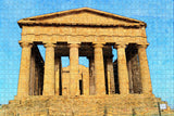 Italy Catania Sicialia Agrigento Temples Jigsaw Puzzle Wooden 1000 Piece