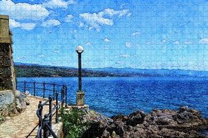 Croatia Opatija Jigsaw Puzzle Wooden 1000 Piece