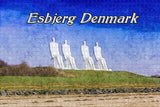 Denmark Esbjerg Jigsaw Puzzle Wooden 1000 Piece