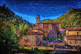 Garessio Italy Jigsaw Puzzle Wooden 1000 Piece