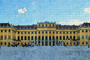 Austria Schonbrunn Palace Vienna Jigsaw Puzzle Wooden 1000 Piece