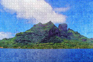 Opunohu Bay Moorea French Polynesia Jigsaw Puzzle Wooden 1000 Piece